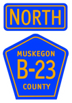 Sticker - North B-23