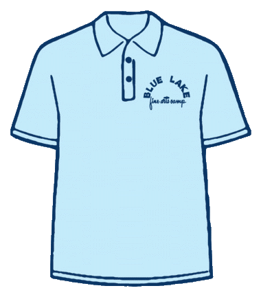 Sticker - Blue Polo