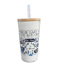 Julia Gash Hillary Tumbler with Straw