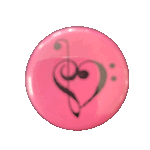 1.0" Button Heart