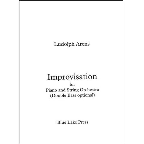 Improvisation for Piano & String Orchestra - Ludolph Arens (String Orchestra)