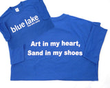 Sayings Tee - Art in my heart, Sand in my shoes